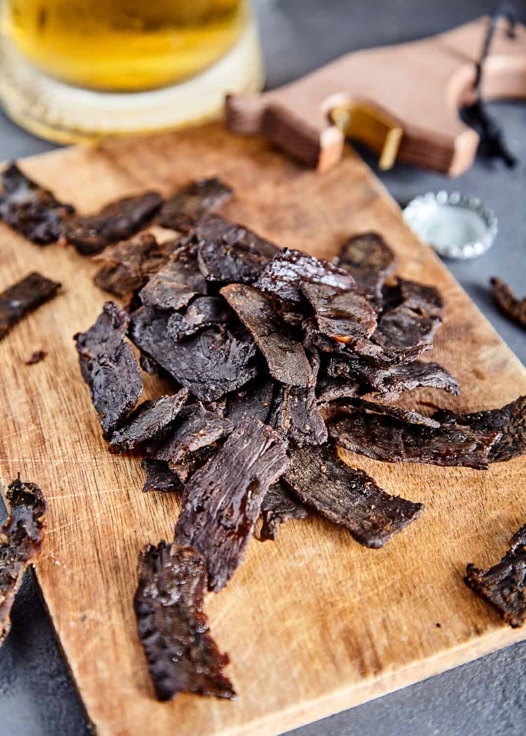 jerky preparation and packaging